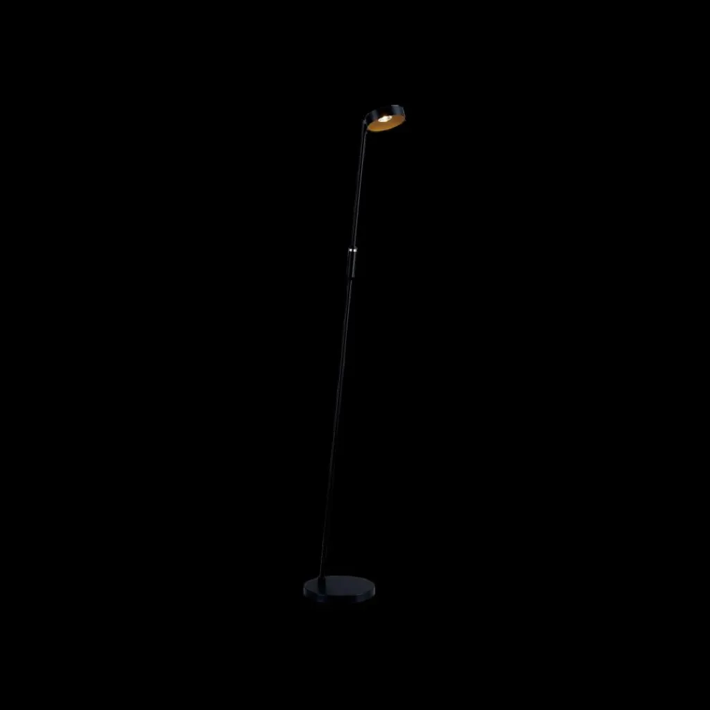 Ygo Vloerlamp AKO Zwart/Goud| Vloerlampen