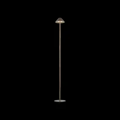 Ygo Vloerlamp QUTE Herlaadbaar Brons| Vloerlampen