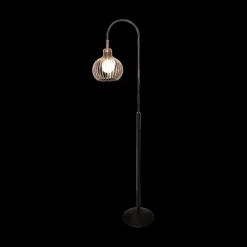 Ygo Vloerlamp RAGA Zwart/Koper| Vloerlampen