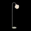 Ygo Vloerlamp RAKEL Ant. Brons/Glas Smoke| Vloerlampen