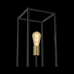 Ygo Vloerlamp RUBEN 3del. Zwart/Goud| Vloerlampen