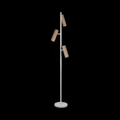 Ygo Vloerlamp SOKA 3Del. Metaal Coffee| Vloerlampen