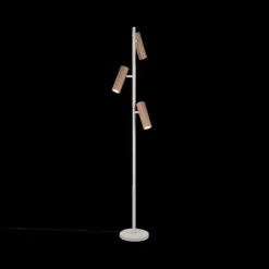 Ygo Vloerlamp SOKA 3Del. Metaal Coffee| Vloerlampen