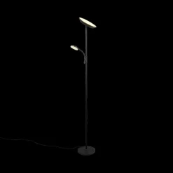 Ygo Vloerlamp SPECTER Duo Zwart| Vloerlampen