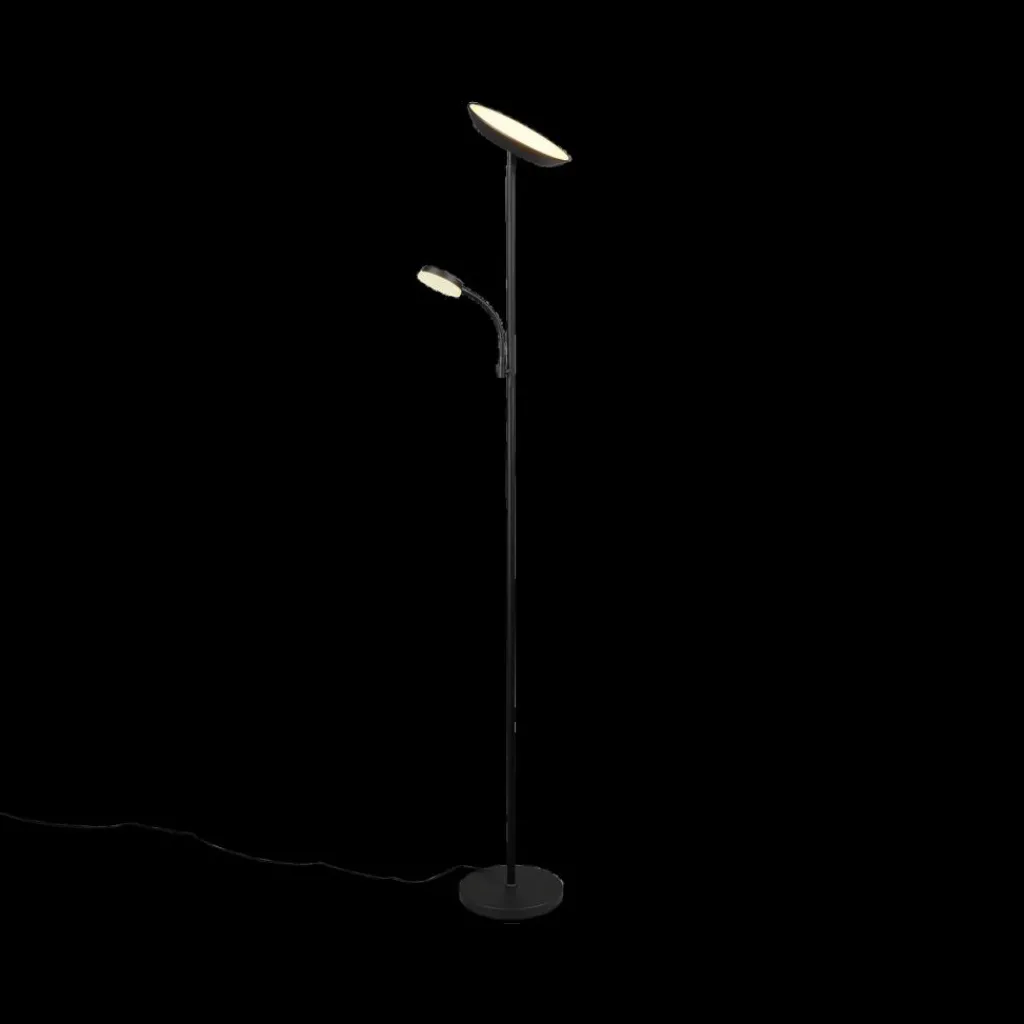 Ygo Vloerlamp SPECTER Duo Zwart| Vloerlampen