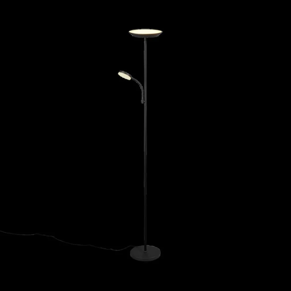 Ygo Vloerlamp SPECTER Duo Zwart| Vloerlampen