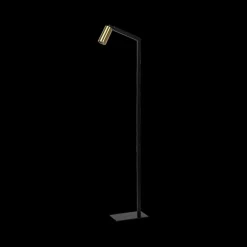 Ygo Vloerlamp SYBIL Zwart/Goud| Vloerlampen