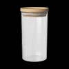 Ygo Voorraadpot BJORN Glas Hout 1.6l| Bewaaraccessoires