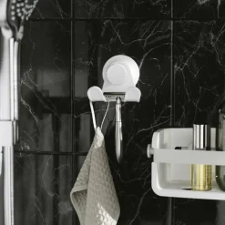 Ygo Wandhaak FLEX GEL-LOCK Dub. Wit| Bad- & Doucheaccessoires