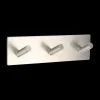 Ygo Wandhaak LIVIANA 3Del. Inox| Opbergen