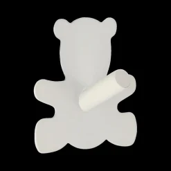 Ygo Wandhaak TEDDY Wit| Opbergen
