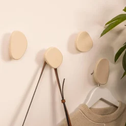 Ygo Wandhaken KNOD S/4 Organisch Beige| Opbergen