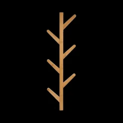 Ygo Wandkapstok XYLIA Bamboe Naturel| Opbergen