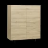 Ygo Wandkast ANALOG B120 Fresh Oak| Bergkasten