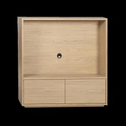 Ygo Wandkast CROSBY Blond Oak B134| Wandrekken