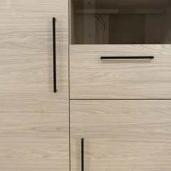 Ygo Wandkast LATINA Misty Oak B115| Wandrekken