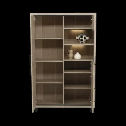 Ygo Wandkast LATINA Misty Oak B115| Wandrekken