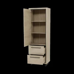 Ygo Wandkast LATINA Misty Oak B65| Wandrekken