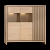 Ygo Wandkast LEVONA incl. Verlichting B164| Wandrekken