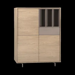 Ygo Wandkast PUERTO B123 Misty Oak| Bergkasten