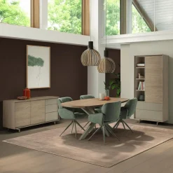 Ygo Wandkast PUERTO B85 Misty Oak| Bergkasten
