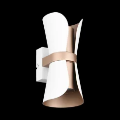 Ygo Wandlamp COAT Met. Wit/Coffee| Wandlampen