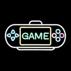 Ygo Wandlamp GAME Neon Multi| Decoratieve Accessoires|Kinderverlichting