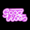 Ygo Wandlamp GOOD VIBES Roze| Decoratieve Accessoires|Kinderverlichting