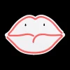 Ygo Wandlamp LIPS Neon Rood| Decoratieve Accessoires|Kinderverlichting