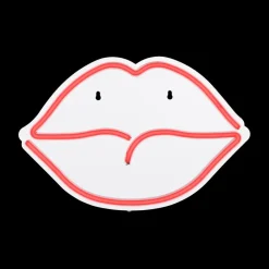 Ygo Wandlamp LIPS Neon Rood| Decoratieve Accessoires|Kinderverlichting