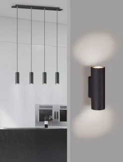 Ygo Wandlamp MARLEY Metaal Zwart| Wandlampen