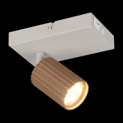 Ygo Wandlamp SOKA 1Del. Metaal Coffee| Wandlampen