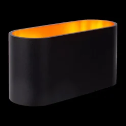 Ygo Wandlamp XEAR Zwart/Goud| Wandlampen