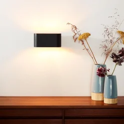 Ygo Wandlamp XEAR Zwart/Goud| Wandlampen