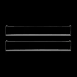 Ygo Wandplank AUSTRIAN 100x16, Zwart| Muurplanken & Rekken|Wandrekken