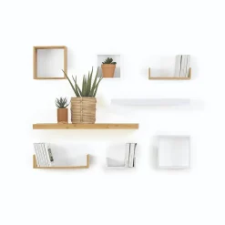 Ygo Wandplank LIV Beige| Muurplanken & Rekken|Wandrekken