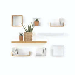 Ygo Wandplank LIV Grijs| Muurplanken & Rekken|Wandrekken