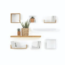Ygo Wandplank LIV Wit| Muurplanken & Rekken|Wandrekken