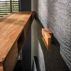 Ygo Wandplank MARIOLA Massief acacia naturel 150x25| Wandrekken