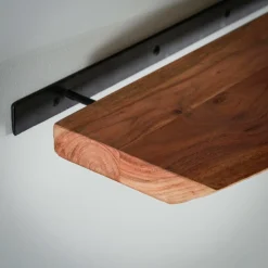 Ygo Wandplank MARKAS Massief acacia naturel| Wandrekken
