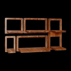 Ygo Wandplank S/5 ELOY Massief Acacia| Muurplanken & Rekken