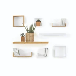 Ygo Wandplank YARA Wit| Muurplanken & Rekken|Wandrekken