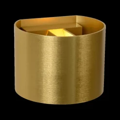 Ygo Wandspot XIO Rond Mat Goud| Wandlampen