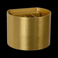 Ygo Wandspot XIO Rond Mat Goud| Wandlampen