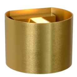 Ygo Wandspot XIO Rond Mat Goud| Wandlampen