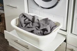 Ygo Wasmachinekast LAUNDRY H162 Wit| Wasruimte & Opbergkasten