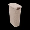 Ygo Wasmand CORBIA 40L m/Deksel Linnen| Was- & Linnenmanden|Badkameropbergers