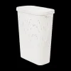 Ygo Wasmand CORBIA 40L M/Deksel Wit| Was- & Linnenmanden|Badkameropbergers