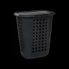 Ygo Wasmand HAMPER M/Dek. 63L Dk. Grijs| Was- & Linnenmanden|Badkameropbergers