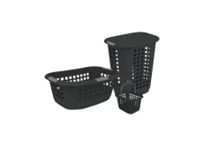 Ygo Wasmand HIP HUGGER 51L Dk. Grijs| Was- & Linnenmanden|Badkameropbergers